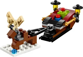LEGO 40287-1 Sleigh — 64 pieces, released 2018