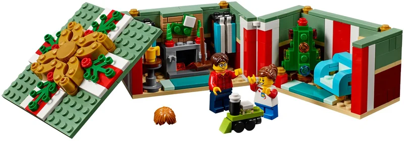 LEGO 40292-1 Christmas Gift Box — 301 pieces, released 2018