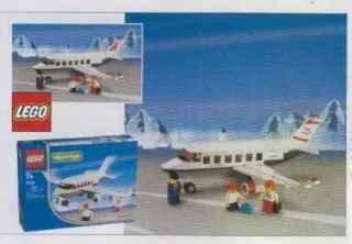 LEGO 4032-10 Passenger Plane - Austrian Air Version — 163 pieces, Town theme