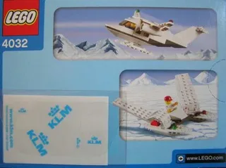 LEGO 4032-11 Passenger Plane - KLM Version — 162 pieces, Town theme