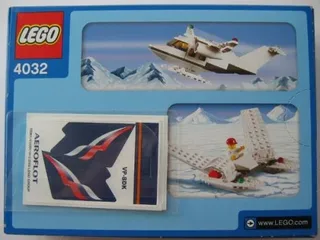 LEGO 4032-13 Passenger Plane - Aeroflot Version — 163 pieces, Town theme