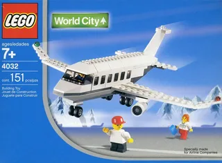 LEGO 4032-1 Passenger Plane — 165 pieces, Town theme