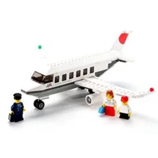 LEGO 4032-5 Passenger Plane - JAL Version — 162 pieces, Town theme
