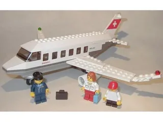 LEGO 4032-8 Passenger Plane - SWISS Version — 163 pieces, Town theme
