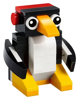 LEGO 40332-1 Penguin — 47 pieces, released 2019