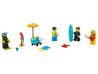 LEGO 40344-1 Summer Celebration Minifigure Set — 45 pieces, Collectible Minifigures theme