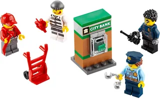 LEGO 40372-1 Police Minifigure Accessory Set — 42 pieces, released 2020