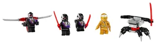 LEGO 40374-1 Golden Zane Minifigure Accessory Set — 73 pieces, released 2020