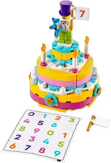 LEGO 40382-1 Birthday Set — 141 pieces, released 2020