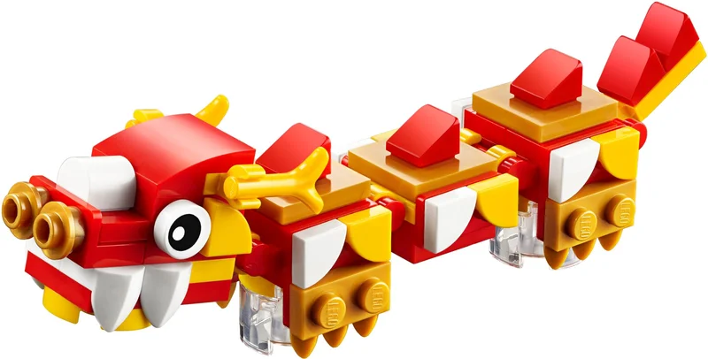 Lunar New Year Dragon - LEGO Set 40395-1 - 2020