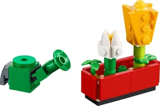 LEGO 40399-1 Flowers and Watering Can — 47 pieces, released 2020