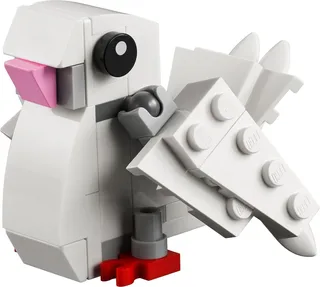 LEGO 40406-1 Human Rights Day Dove — 50 pieces, released 2020