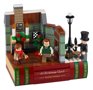 LEGO 40410-1 Charles Dickens Tribute — 333 pieces, released 2020