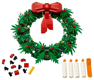 LEGO 40426-1 Christmas Wreath 2-in-1 — 510 pieces, released 2020