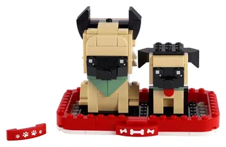 LEGO 40440-1 German Shepherd and Puppy — 247 pieces, released 2021