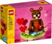 Valentine's Brown Bear - View 2