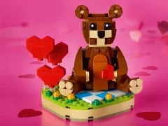 Valentine's Brown Bear - View 4