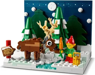 LEGO 40484-1 Santa's Front Yard — 317 pieces, released 2021
