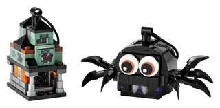 LEGO 40493-1 Spider & Haunted House Pack — 132 pieces, released 2021