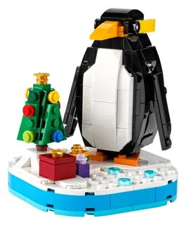 LEGO 40498-1 Christmas Penguin — 244 pieces, released 2021