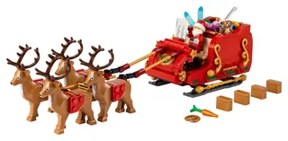 LEGO 40499-1 Santa's Sleigh — 343 pieces, released 2021