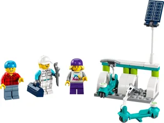 LEGO 40526-1 Electric Scooters & Charging Dock — 50 pieces, released 2022