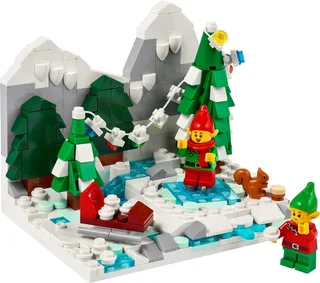 LEGO 40564-1 Winter Elves Scene — 372 pieces, released 2022