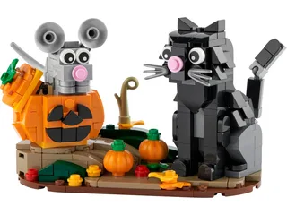 LEGO 40570-1 Halloween Cat & Mouse — 328 pieces, released 2022