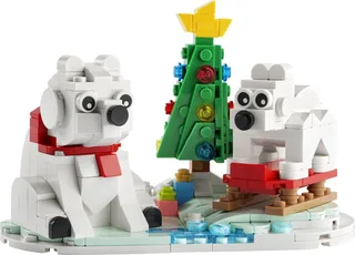 LEGO 40571-1 Wintertime Polar Bears — 312 pieces, released 2022