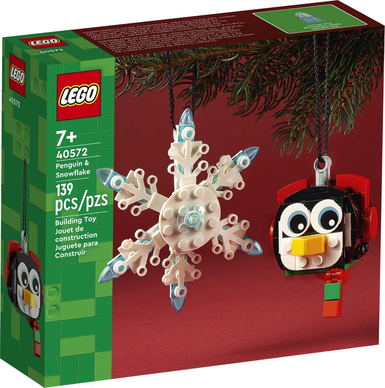 Penguin & Snowflake - View 2