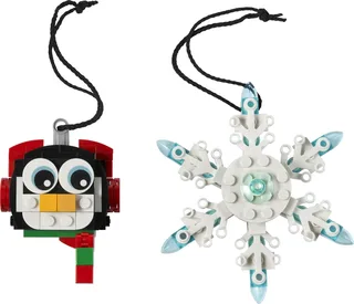 LEGO 40572-1 Penguin & Snowflake — 139 pieces, released 2022