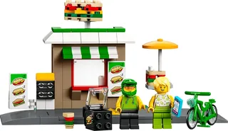 LEGO 40578-1 Sandwich Shop — 110 pieces, released 2022