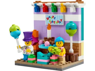 LEGO 40584-1 Birthday Diorama — 157 pieces, Seasonal theme