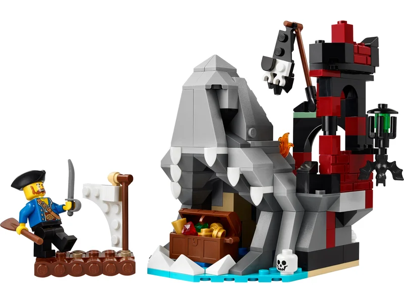 LEGO 40597-1 Scary Pirate Island — 214 pieces, released 2023