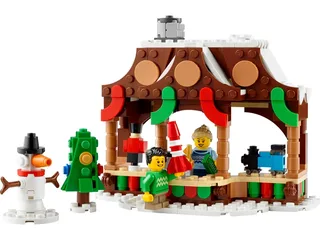 LEGO 40602-1 Winter Market Stall — 271 pieces, released 2023