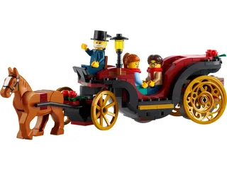 LEGO 40603-1 Wintertime Carriage Ride — 153 pieces, released 2023