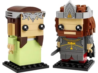 LEGO 40632-1 Aragorn and Arwen — 261 pieces, Brickheadz theme