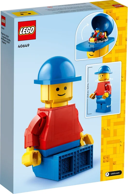 Up-Scaled LEGO Minifigure - View 3