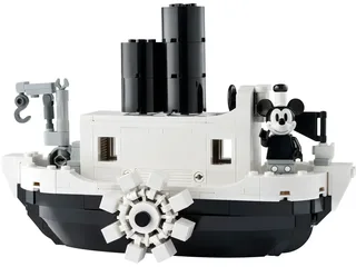 LEGO 40659-1 Mini Steamboat Willie — 424 pieces, released 2023