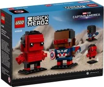 Captain America & Red Hulk Figures - View 2