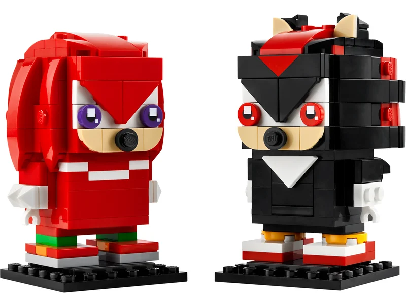 LEGO 40672-1 Sonic the Hedgehog: Knuckles & Shadow — 298 pieces, Brickheadz theme