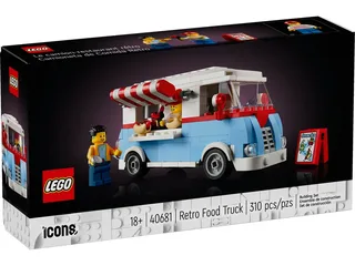 LEGO 40681-1 Retro Food Truck — 310 pieces, Icons theme