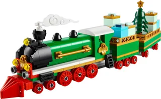LEGO 40700-1 Winter Holiday Train — 294 pieces, released 2024
