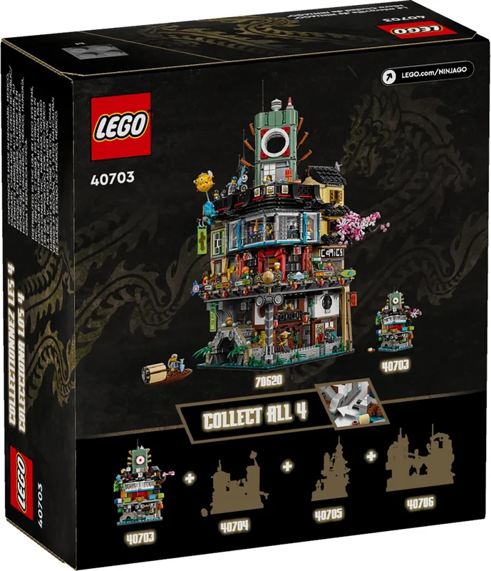 Micro NINJAGO City - View 3