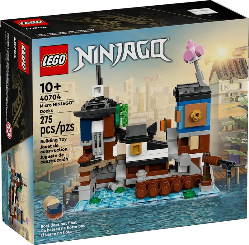 Micro NINJAGO Docks - View 2