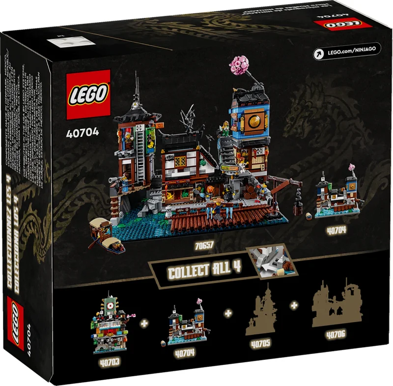 Micro NINJAGO Docks - View 3