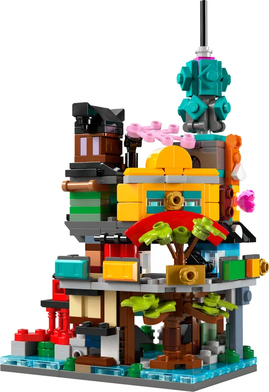 Micro NINJAGO City Gardens - LEGO Set 40705-1 - 2024