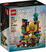 Micro NINJAGO City Gardens - View 2