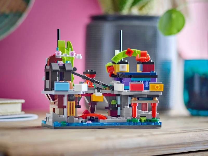 Micro NINJAGO City Markets - View 4