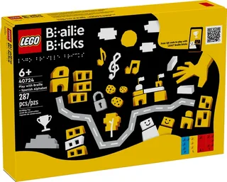 LEGO 40724-1 Play with Braille - Spanish Alphabet — 287 pieces, Other theme